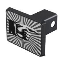 Pointing Finger Sunburst - Grey