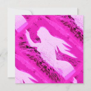 pointing pink mermaid