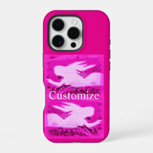 pointing pink mermaids iPhone 16 pro case
