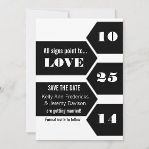 Pointing Towards Love Save the Date Announcement