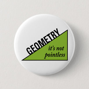 Pointless Geometry 2 Inch Round Button