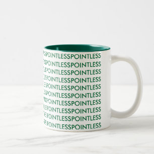 Pointless Mug - "A Plethora of Pointless"
