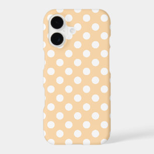 Points blancs sur beige