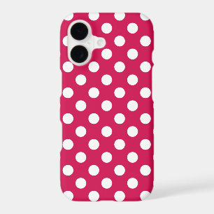 Points blancs sur cerise