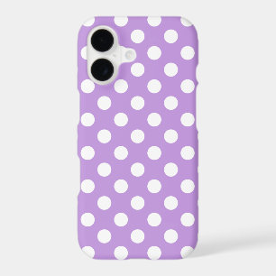 Points blancs sur lilas