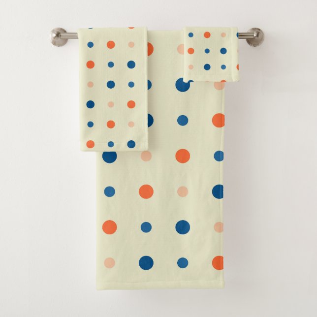 points bleus et oranges (En situation)