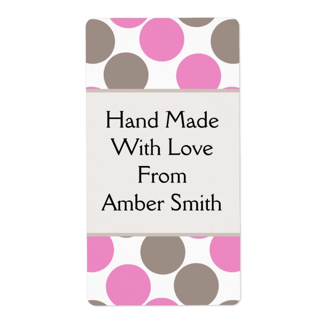 Points Brown Et Roses (Devant)