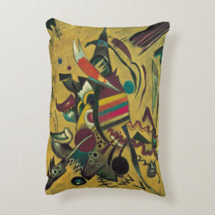 Points by Wassily Kandinsky, Vintage Expressionism Accent Pillow