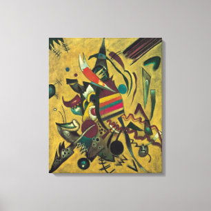 Points by Wassily Kandinsky, Vintage Expressionism Canvas Print