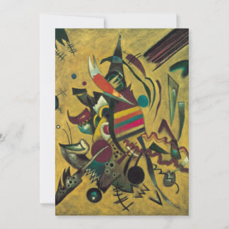 Points by Wassily Kandinsky, Vintage Expressionism Invitation