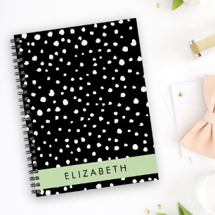 Points dalmatiens, Spots, Noir et Blanc, Votre nom