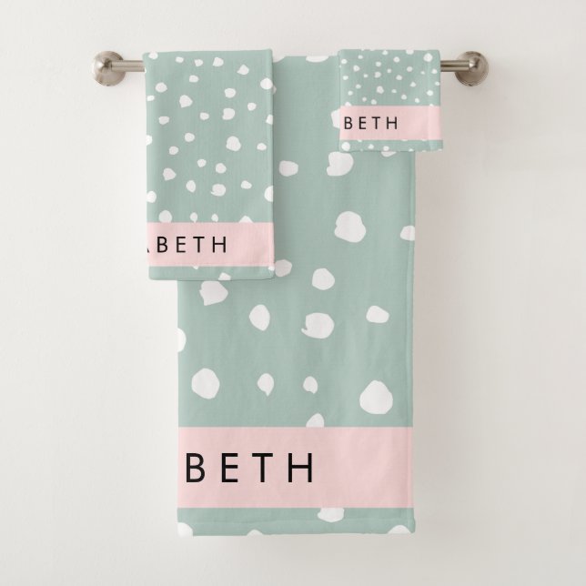 Points Dalmatiens verts, Spots, Votre Nom (En situation)