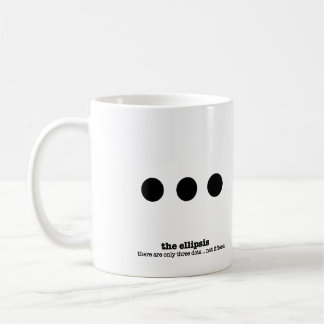 Points de suspension de tasse de grammaire