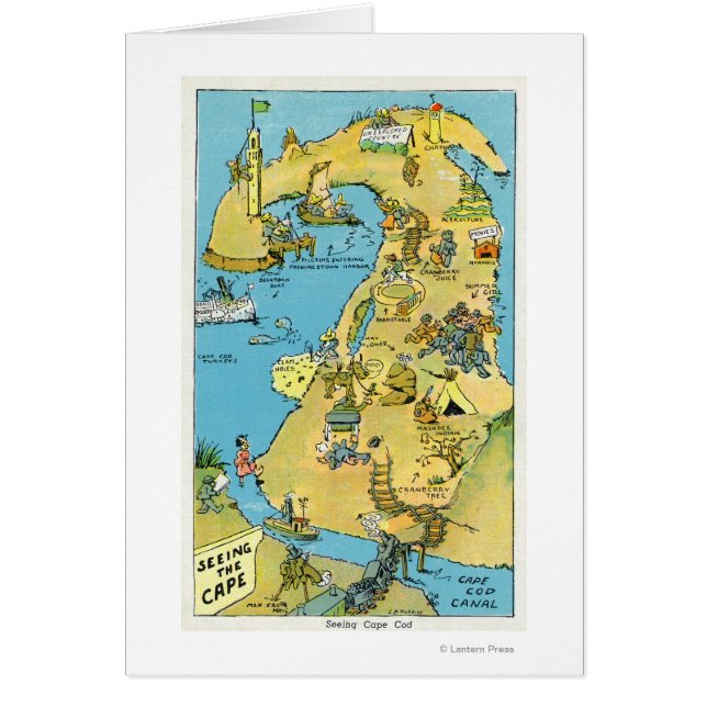 Points d'intérêt sur Cape Cod (Devant)