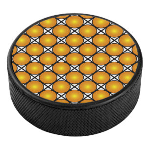 Points dorés lumineux Motif en treillis noir et bl