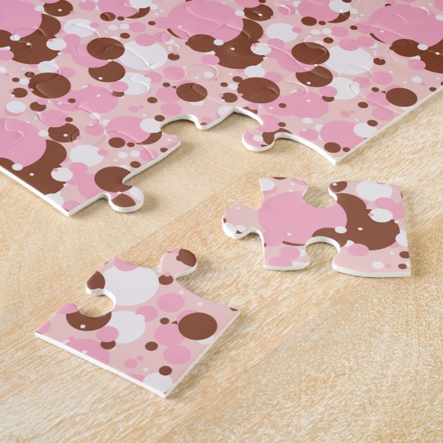 Points napolitains 01-Lt Pink-JIGSAW PUZZLE (Côté)