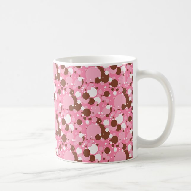 Points napolitains 02 Pink Dark-11oz COFFEE MUG (Droite)