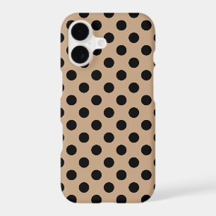 Points noirs sur beige