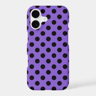 Points noirs sur étui Case-Mate iPhone lavande