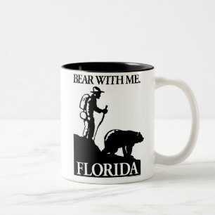 Points North Studio 'Bear With Me' Florida Two-Tone Coffee Mug
