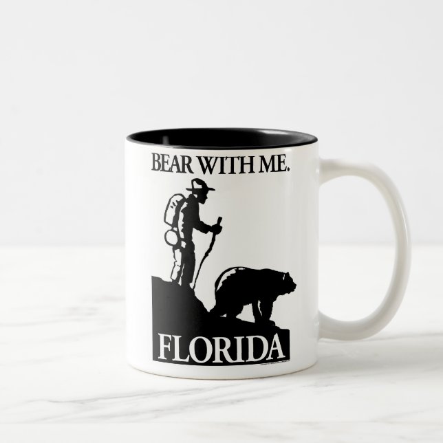 Points North Studio 'Bear With Me' Florida Two-Tone Coffee Mug (Right)