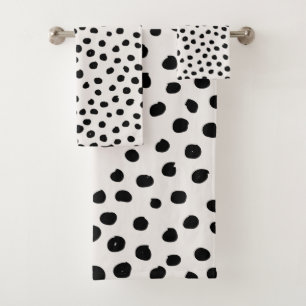 Points posters de animaux Noir Et Blanc Dalmatie