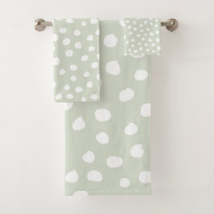 Points posters de animaux Sage Vert Et Blanc