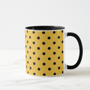 Points rétro - Mustard et Mug noir
