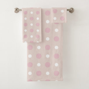 Points roses et blancs