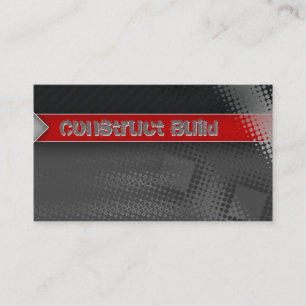 Points rouges grunges de carte d'entreprise de