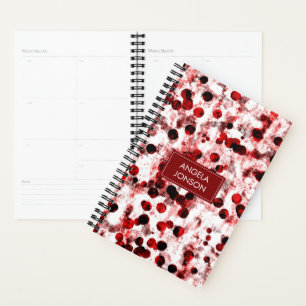 Points rouges monogrammes