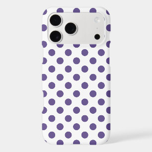 Points ultra violet sur fond blanc