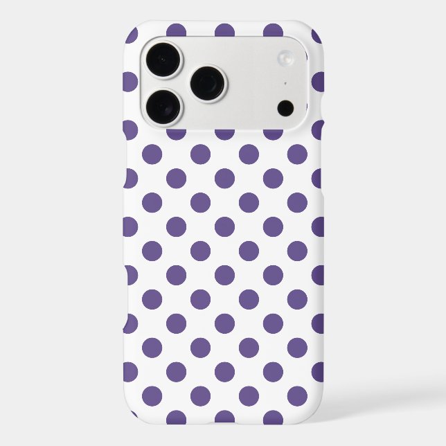 Points ultra violet sur fond blanc (Verso)