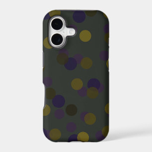 points violets, olive et olive doré