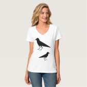 Pointy crows on your shirt (Front Full)