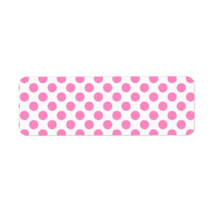 Pois blancs et roses