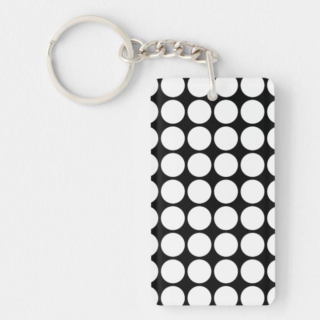 Pois blancs sur noir (Devant)