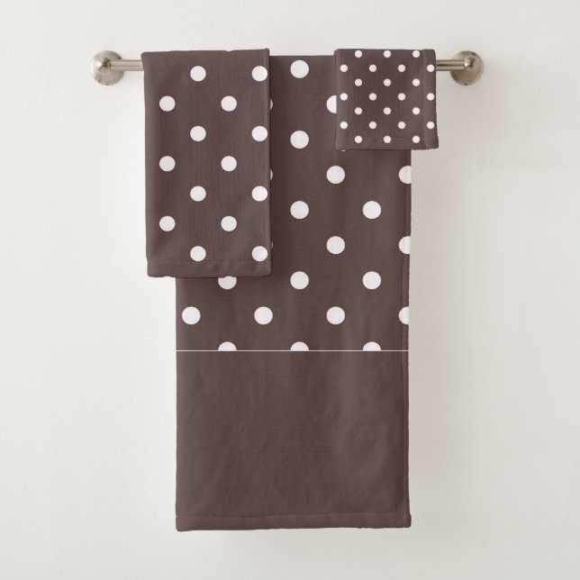 Pois brun chocolat (En situation)