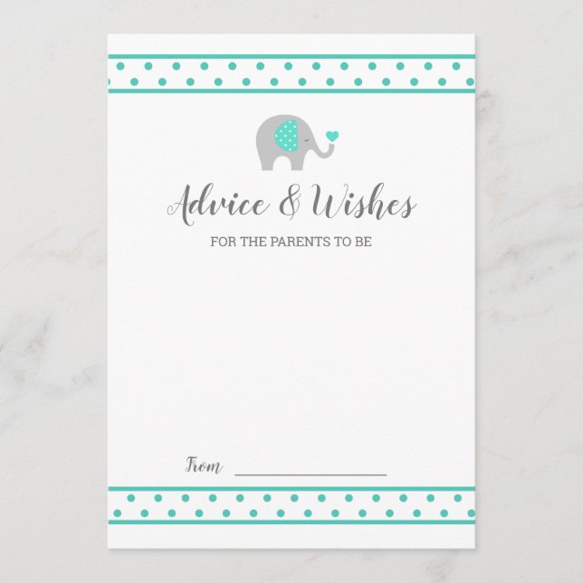 Pois d'éléphant bébé sur conseil de douche blanche (Devant)