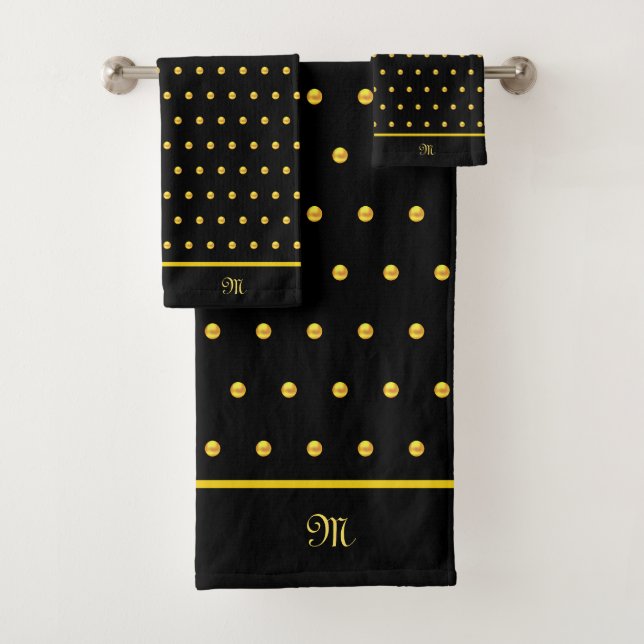 Pois d'or en noir (En situation)