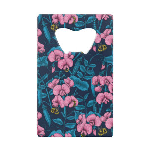 Pois doux et bourdons, rose et bleu