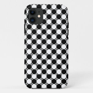 Pois noir et blanc iPhone 5 Coque