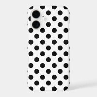 Pois noirs en blanc