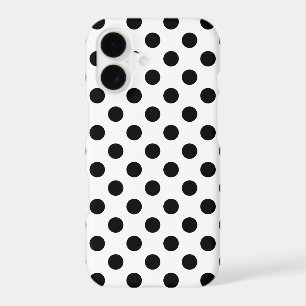 Pois noirs en blanc