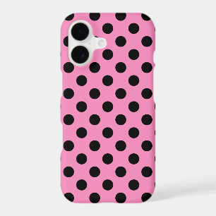 Pois noirs en rose