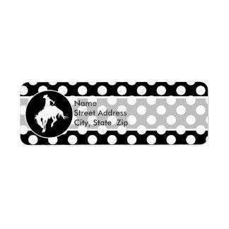 Pois noirs et blancs; Rodeo Cowboy