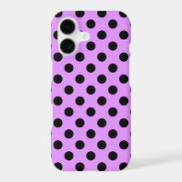 Pois noirs sur lilas