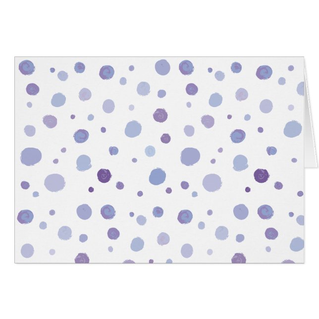 pois peint à la main (Devant horizontal)
