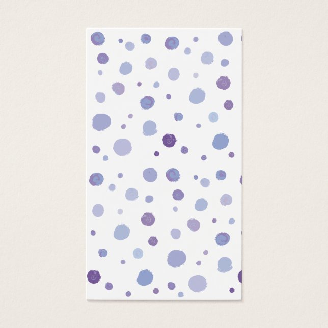 pois peints à la main (Devant)