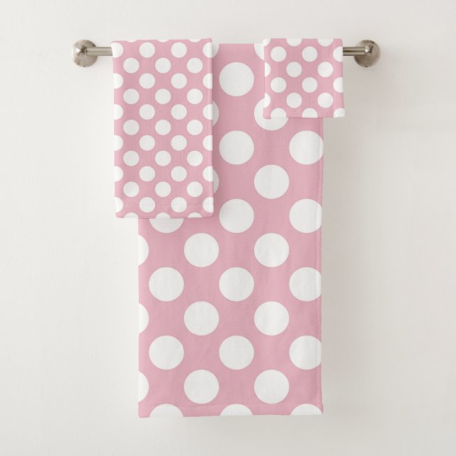 Pois roses, Motif Pointe Polka, Points, Pointe (En situation)
